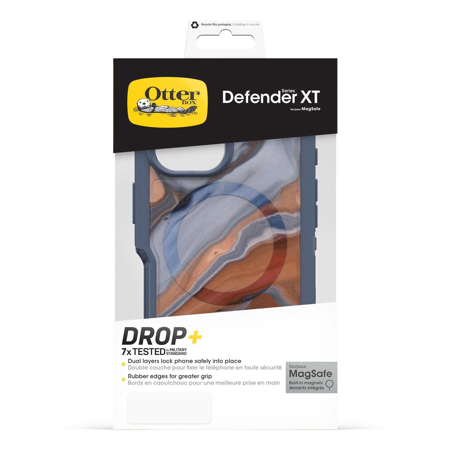 OtterBox Étui Defender XT Clear Pro High Desert Agathe pour iPhone 16