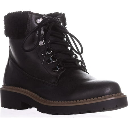 - Womens ESPRIT Candis Wool Cuff Work Boots, Black, 7 US