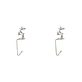 thumbnail image 2 of Wosthever Colgador de calcetines de Navidad, ambientes temáticos, gancho de chimenea de Navidad, estante de escalera personalizado reutilizable, Clip de Type2 NO2 Wosthever CBP442849, 2 of 5