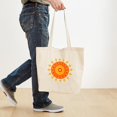 thumbnail image 6 of CafePress - Sun Chakra Tote Bag - Unisex Canvas Tote Bag, Beige, 1-Piece, 6 of 9