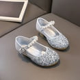 thumbnail image 3 of Girls Dress Shoes Low Heel Princess Shoes Flats Shoes, 3 of 8