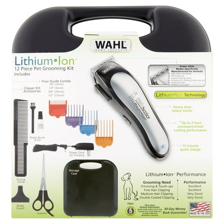 Wahl - Lithium Pro Series Animal Clipper - Black and Silver