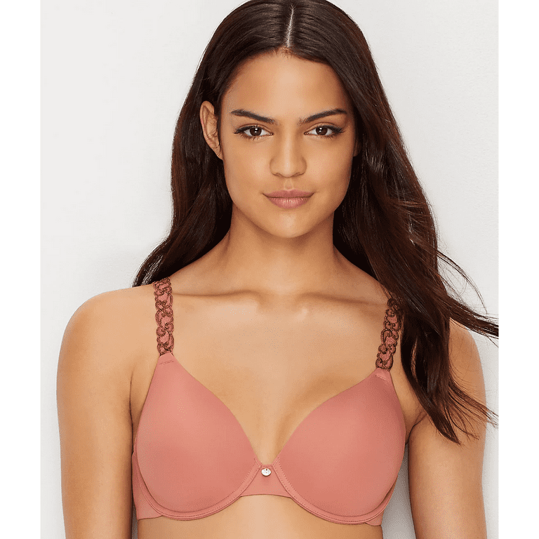 NATORI Frose/Red Clay Pure Luxe Contour Underwire Bra, US 36G, UK 36F, NWOT  