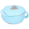 thumbnail image 1 of Tazón para niños pequeños, recipiente térmico de acero inoxidable 316 para alimentos, vajilla, utensilios de cocina, color azul, 1 of 14