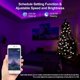 thumbnail image 3 of Tira de luces LED inteligente con Bluetooth Ws2812b de 5 m: con control remoto + Bluetooth, sincronización con función de ritmo/ritmo de música, 3 of 5