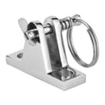 thumbnail image 4 of Deck Hinge Boat Bimini Top Fitting 90 Degree W/Quick Release Pin Stainless Steel Marine Sprayhood Parts, 4 of 5