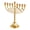 Gold, variant on Metal Plated Menorah Candelabra 9 Branch Hanukkah Menorah Candle Holders for Chanukah,Jewish Party Decorations