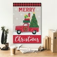 thumbnail image 5 of Epic Graffiti 'Christmas Tree Truck' by Deb Strain, Giclee Canvas Wall Art, 18"x26", 5 of 8