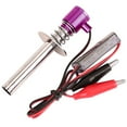 thumbnail image 1 of Electronic Glow Plug Starter Igniter for Nitro RC Car Engine (Purple), 1 of 15