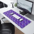thumbnail image 2 of Long Mouse Pads for Desk,Purple Cartoon Unicorn Rainbow Crown Desk Mats on Top Of Desks, Desk Mouse Pad Extra Large with 3mm Non-Slip Base and Stitched Edge for Gaming,Office,Work,Home 31.5"x11.8", 2 of 6