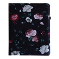 thumbnail image 3 of JYtrend Case for 10.5-inch iPad Air 3rd, Rotating Stand Smart Magnetic Auto Wake Up/Sleep Cover for 2019 iPad Air 3, A2152 A2153 A2154 A2123 MUUL2LL/A MV0Q2B/A MV0D2B/A MV0N2B/A (Flower Black), 3 of 6
