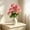 Pink, variant on 1Pcs Multicolor Artificial Lily Flowers 17.32 Inch Realistic Fabric Plastic Simulation Floral for Home Living Room Bedroom Office Wedding Easter Party Decoration,Yellow