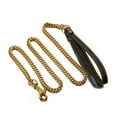 thumbnail image 3 of keepw Durable And Sturdy Pet Gold Chain For Precision Training And Control Ease Gold 100cm, 3 of 6