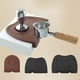 thumbnail image 5 of Bearachild Tapete de silicona para café, herramienta esencial para entusiastas del café, tapete de silicona para apisonar, respetuoso con el Cocina y Comedor cafetera doble cabezal L, 5 of 6
