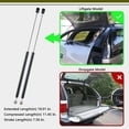 thumbnail image 2 of 2x Rear Window Lift Support Shock Strut For Chevrolet GMC Oldsmobile, 2 of 9
