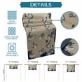 thumbnail image 6 of Table Runner - 90 Inch Long, Cute Cat Kitchen Dining Table Runner Dresser Scarves, Navy Blue Beige Vintage Animal Farmhouse Decor for Coffee Tables Wedding Party Banquet, 6 of 8