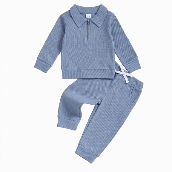 Toddler Baby Boy Clothes Fall Winter Outfit, Boys Clothes 9 12 Months 2T 3T 4T 2 Piece Baby Boys Outfits Plaid Hooded Toddler Boys Top Pants Set Autumn Winter Home Wear Baby's Clothing Set