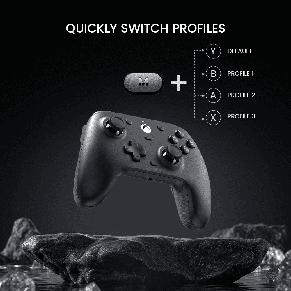 GameSir G7 SE Wired Controller for Xbox Series X|S, Xbox One & Windows 10/11, Plug and Play Gaming Gamepad with Hall Effect Joysticks/Hall Trigger, 3.5mm Audio Jack - Black