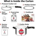 thumbnail image 5 of HAWKINS脙炉脗驴脗陆Classic CL50 5-Liter New Improved Aluminum Pressure Cooker, Small, Silver, 5 of 7