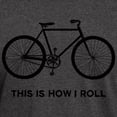 thumbnail image 3 of CafePress - This Is How I Roll Bicycle T Shirt - Men's Classic Graphic Cotton T-Shirt, 3 of 4
