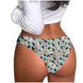 thumbnail image 2 of HUPOM Mens Briefs Underwear Pack Panties For Women Briefs Sleepwear Tie Comfort Waist Green S, 2 of 3