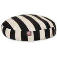 thumbnail image 4 of MajesticPet 788995510192 Lit pour Animaux Rond à Rayures Verticales 42 Pouces, Noir - Grand, 4 of 4