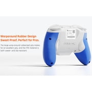 BIGBIG WON BLITZ 2 Bluetooth Wireless Controller with ALPS Joystick for Switch, PC, Android and iOS - Blue