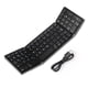 thumbnail image 1 of Teclado plegable BT tipo C, escritura silenciosa recargable, regalos ideales con teclado numérico, teclado portátil de viaje para viajar Negro, 1 of 8