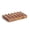 Red Travertine, variant on Luxurious Marble Soap Dish Jewelry Ring Tray - Rectangle Stone Soap Tray & Saver for Shower – Self Draining Soap Holder for Bathroom, Kitchen, Beige Travertine (Pink/Cream Rose)