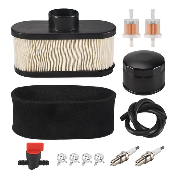 Tune Up Kit for FR651V FR730V FS481V Lawn Mower Tractor,Replace 49065-7007 Oil Filter 11013-7047 Air Filter,Black