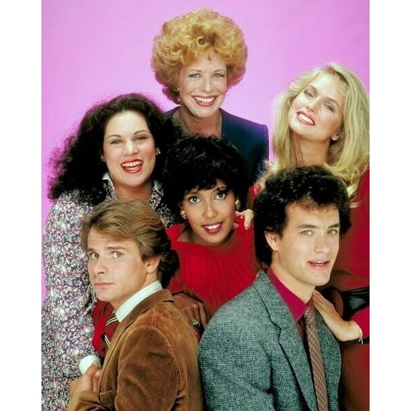 Bosom Buddies Peter Scolari Tom Hanks Donna Dixon and cast 4x6 photo