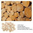 thumbnail image 5 of 26Pcs Wood Button Plugs, 8mm/0.31" Hardwood Screw Hole Plug Mushroom Wooden Caps Buttons Wood Plug for Furniture Woodworking Craft Decor (12mm x 8mm), 5 of 6