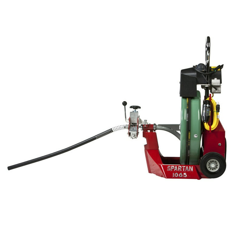 Product: Spartan Tool Model 718 Cordless Drain Cleaning Machine, 1/4 x 25'  Cable & Battery Bundle - 718BC000