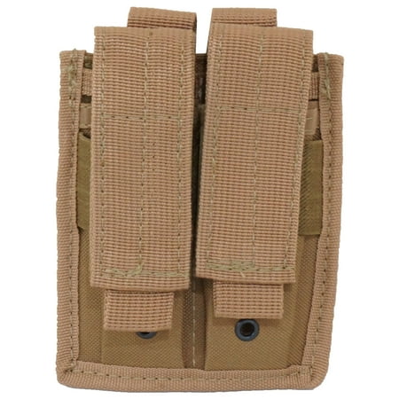 - Every Day Carry Tactical Velcro & MOLLE Double Pistol Magazine Pouch