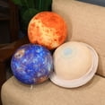 thumbnail image 5 of Juguete de peluche realista de la tierra, sol y Marte, sistema Solar de relleno, almohada de tiro de bola redonda, mercurio, Júpiter, Saturno, Urano, Neptuno, planeta, 5 of 5