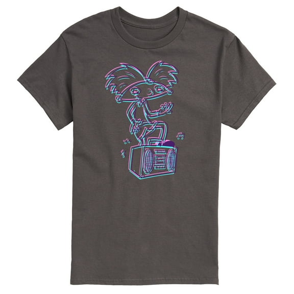 Hey Arnold! - 3D Arnold - Men's Short Sleeve Graphic T-Shirt