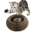 thumbnail image 4 of Cat Scratcher Toy, Cat Grinding Claw Scratching Board Foldable With Bell For Cats, 4 of 8