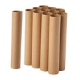 thumbnail image 4 of AMLESO 12 Pcs Tubes en Carton, Rouleaux d'Artisanat, Ronds, Rouleaux de Papier Toilette Vides pour Projets Artistiques Salle de Classe 50cm, 4 of 7