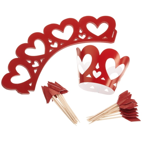 Wilton Valentine Cupcake Wrap Combo Kit