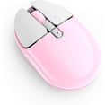 thumbnail image 3 of Rechargeable Wireless Mouse Mini Portable Mobile Mouse 1200DPI Silent 3 Buttons Optical Mouse with Nano Receiver Home Office Cordless Mice for PC Laptop Computer, 3 of 5