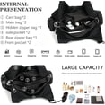 thumbnail image 5 of Sunyuer Y2k Purse Women Large Capacity Hobo PU Leather Satchel Handbag Multi-pocket Goth Trendy Punk Clutch Tote Bag, 5 of 8