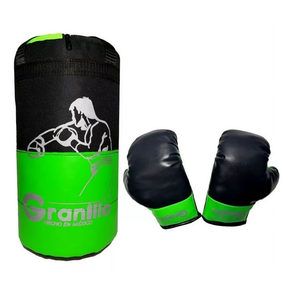 Costal Infantil De Boxeo Para Niño + Guantes Granillo Box