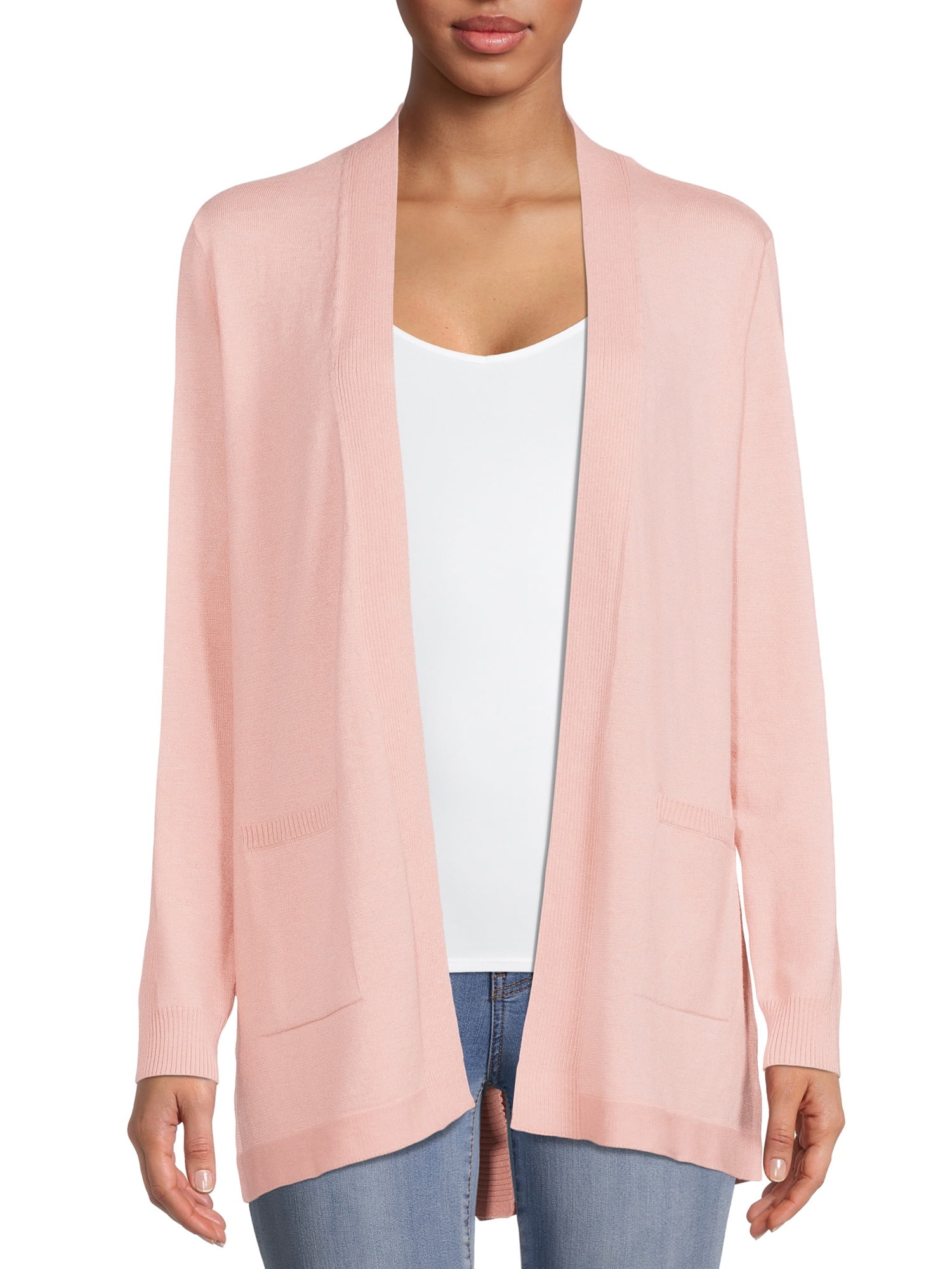 Open Front Cardigan - Walmart 