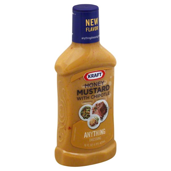 Kraft Honey Mustard With Chipotle Dressing Dip 16 Fl Oz Walmart Com