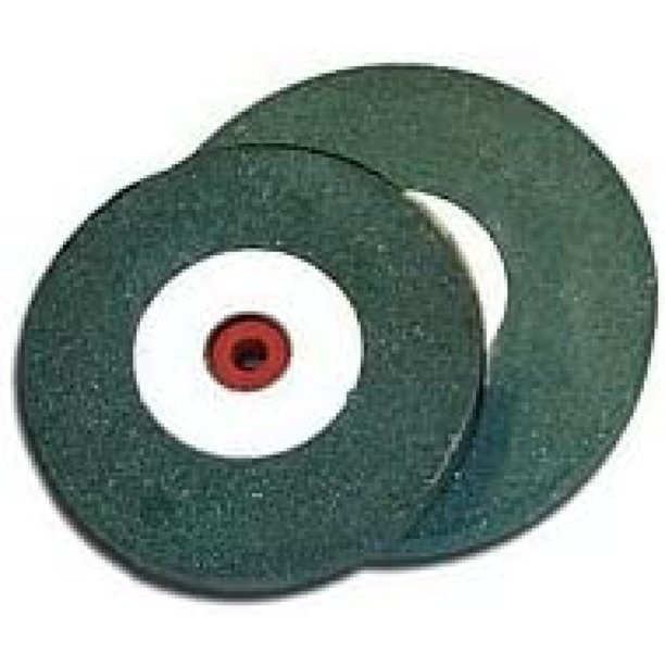 7" Green Grinding Wheel for Sharpening Stump Cutter Teeth, MOLEMAB