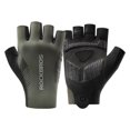 thumbnail image 1 of Short Cycling Gloves Men Women Half Finger Bike Gloves Anti-Slip Fingerless Sports Road Bicycle Gloves Green S, 1 of 5