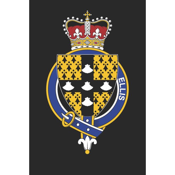 Ellis: Ellis Coat of Arms and Family Crest Notebook ...