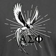 thumbnail image 3 of CafePress - Alpha Sigma Phi Phoenix Black T Shirt - Mens Comfort Colors Shirt, 3 of 5