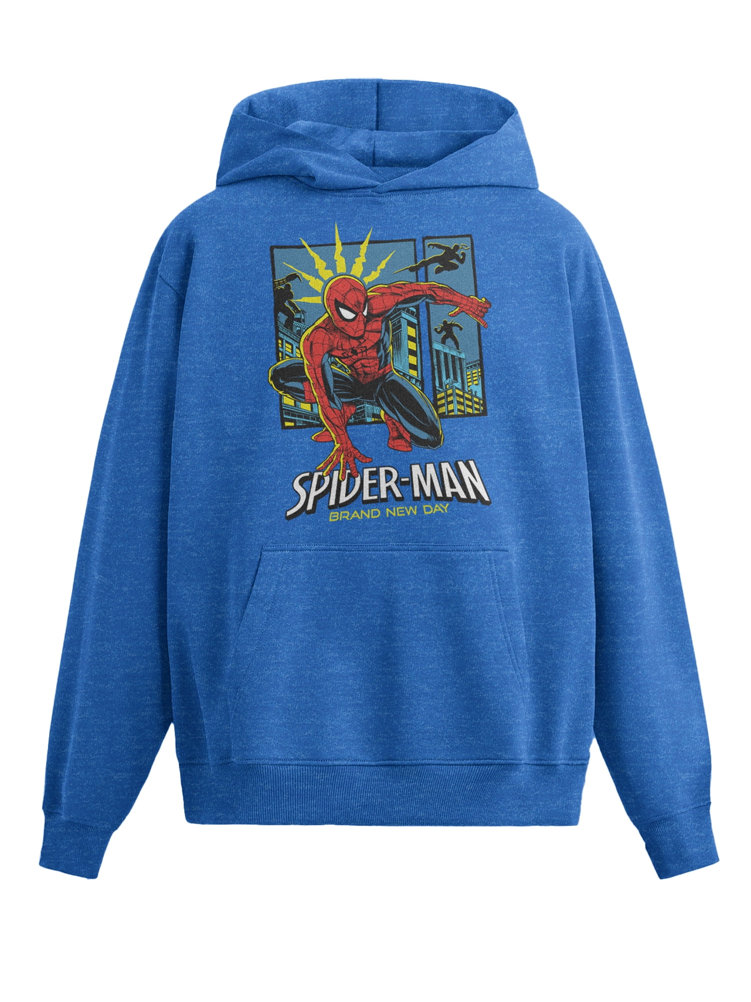 Spider-Man, Men's & Big Men's Graphic Hoodie, Spider Sense, Sizes S-3XL