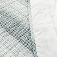 thumbnail image 3 of Lush Decor Yarn Dyed Textured Stripe Waffle Quilt Set, 3 Piece Set, King, Navy & White - Soft Waffle Bedding Set - Blue Quilt - Waffle Blanket - Minimalist, Modern & Farmhouse Bedroom Décor, 3 of 9